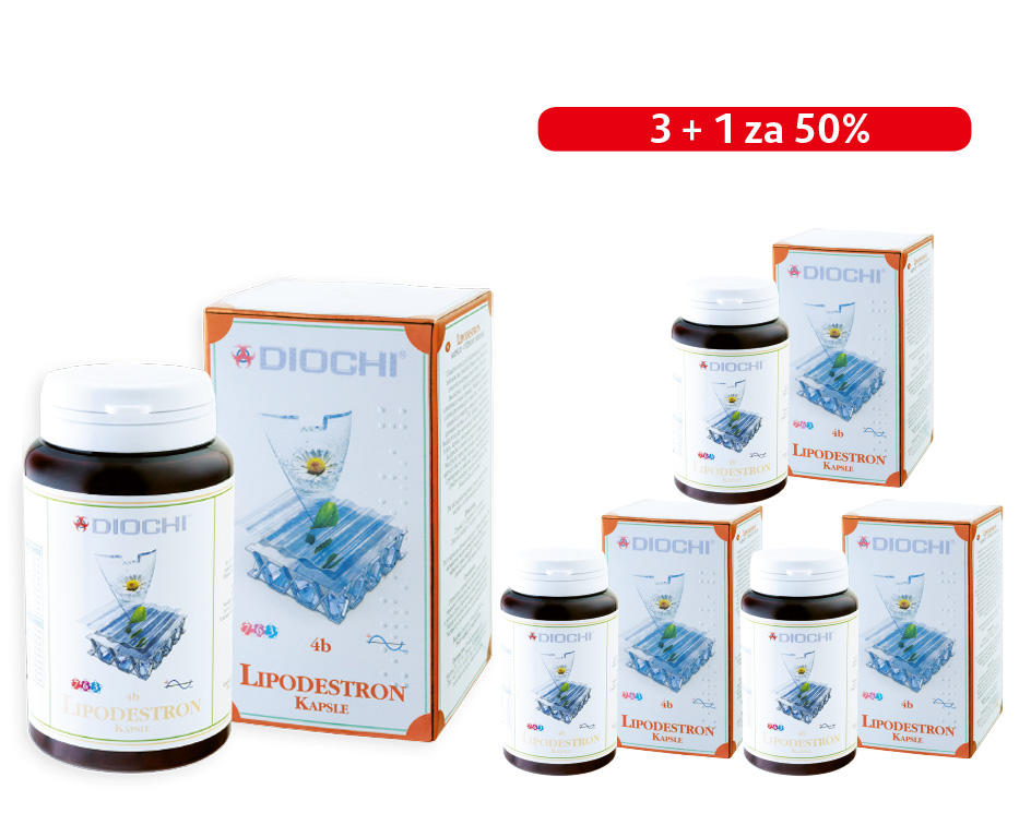 AKCE: Lipodestron 3+1 za 50%
