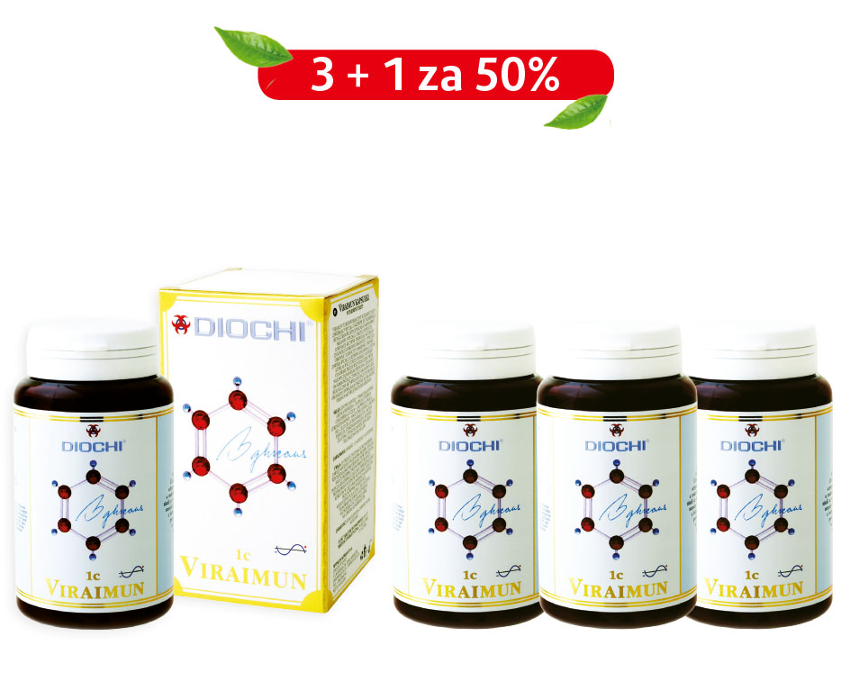Viraimun kapsle 3 + 1 za 50%