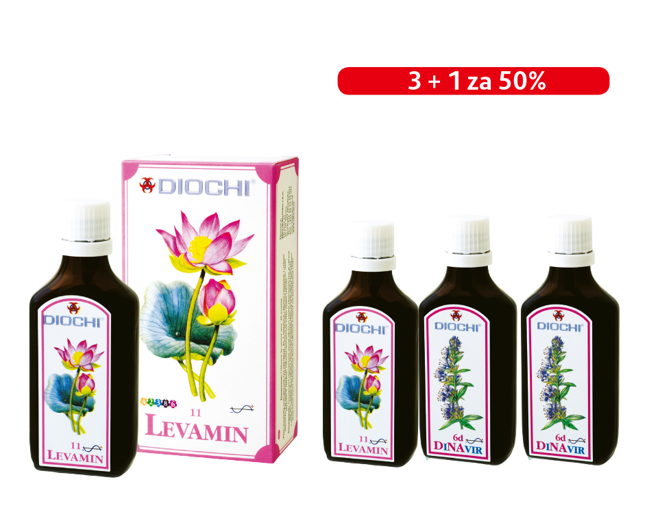 AKCE: Levamin 3+1 za 50%