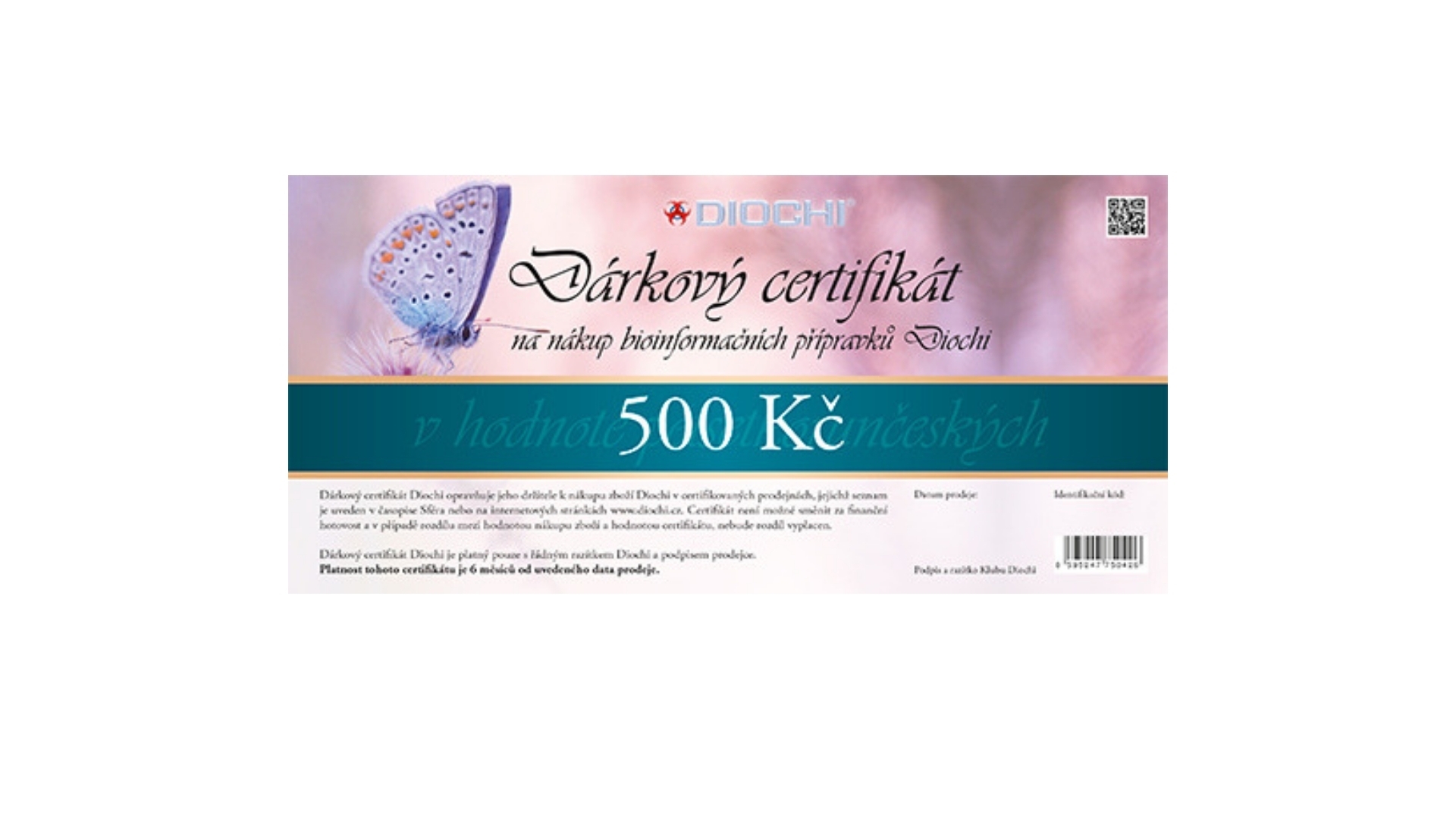 Dárkový poukaz 500