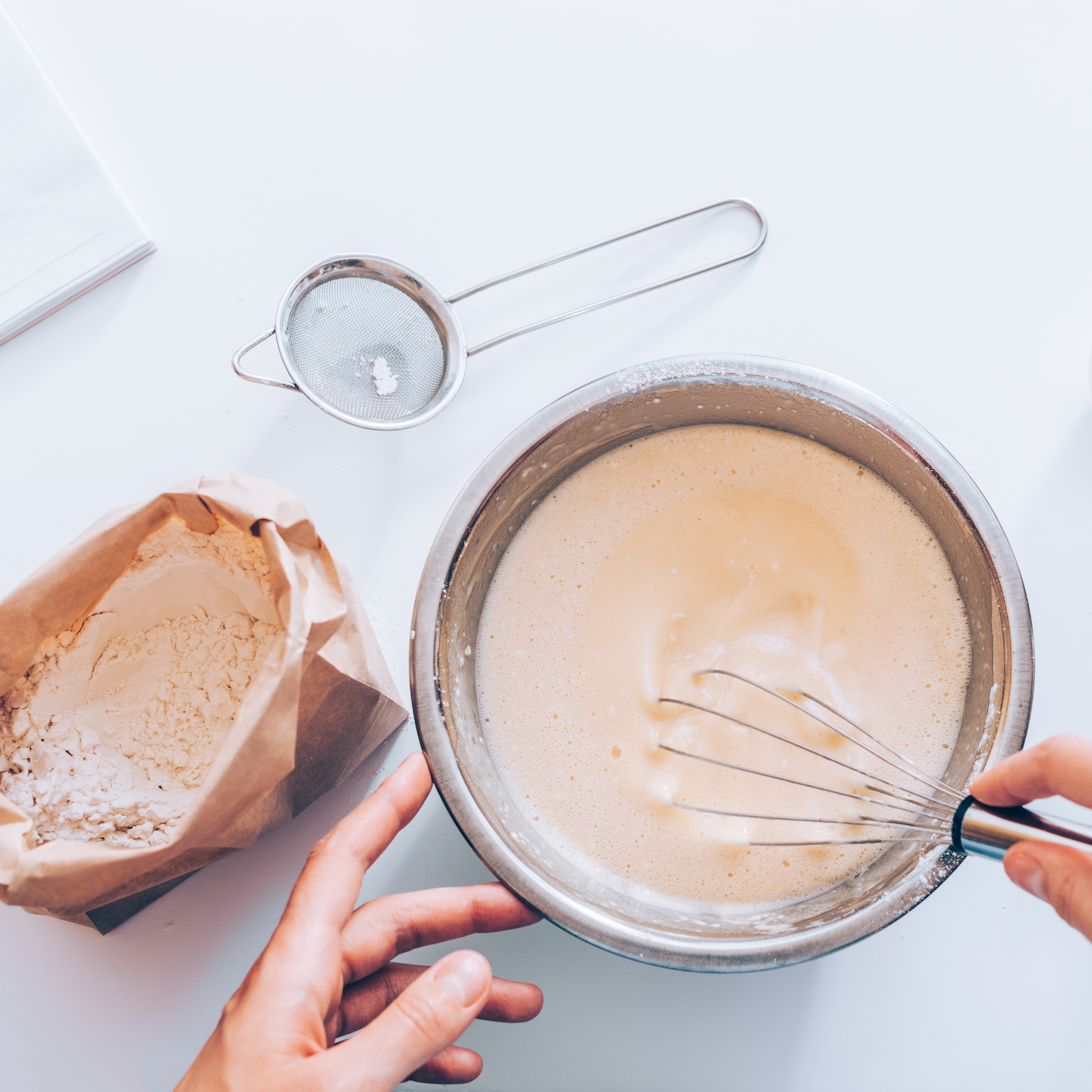 Zdravé pšeničné placky s makovo medovou pomazánkou