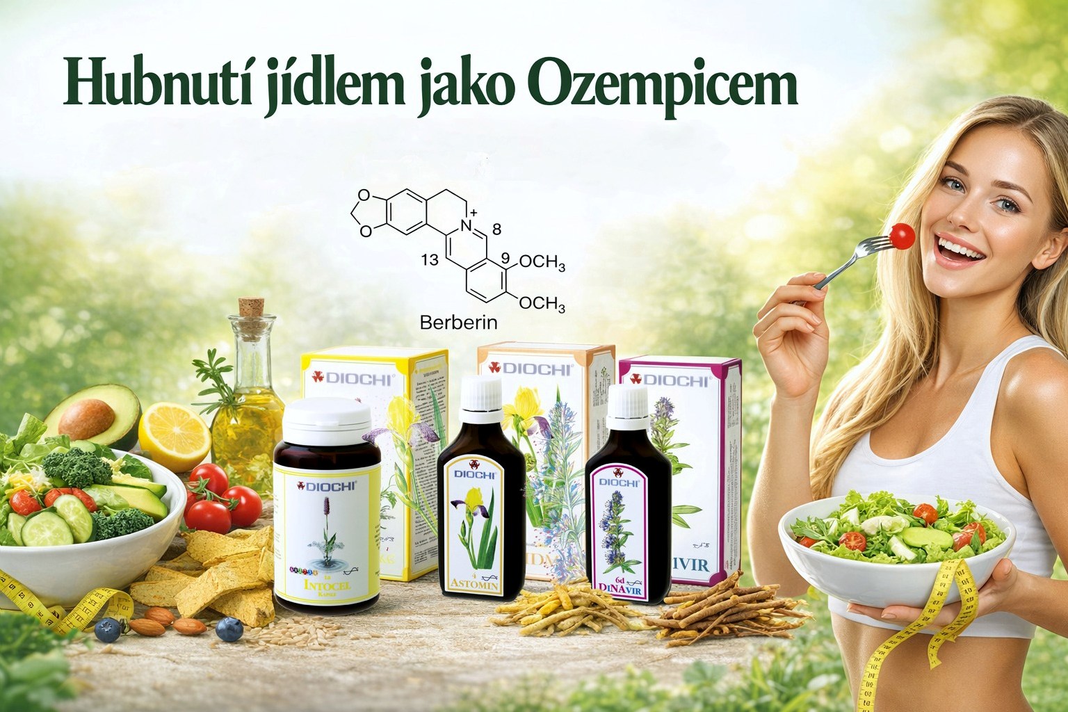 Hubnutí jídlem jako Ozempicem